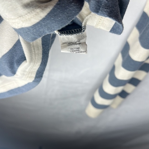 J. CREW STRIPE CREWNECK LONG SLEEVE (M) - Picture 5 of 6